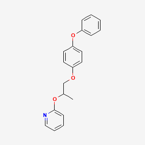 Molecular structure of Pyriproxyfen