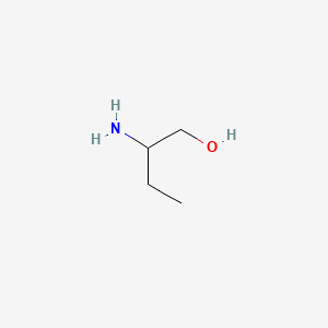 Molecular structure of 2-Amino-1-butanol