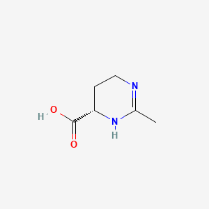 Molecular structure of Ectoine sodium salt monohydrate