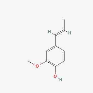 Molecular structure of Isoeugenol