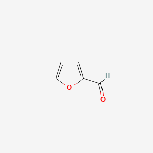 Molecular structure of 2-Furancarboxaldehyde