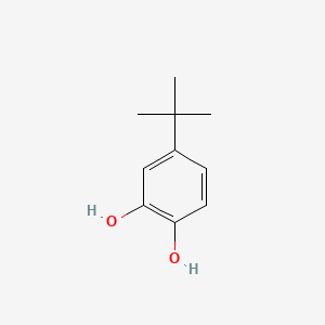 Molecular structure of 4-tert-Butylcatechol