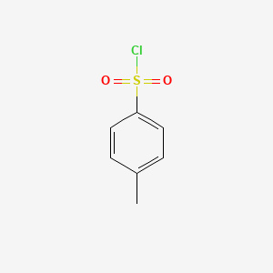 Molecular structure of Tosyl chloride
