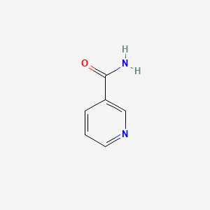Molecular structure of Nicotinamide