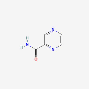 Molecular structure of Pyrazinamide