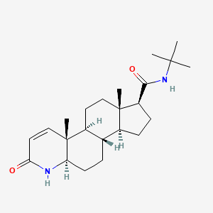Molecular structure of Finasteride