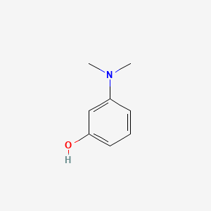 Molecular structure of 3-Dimethylaminophenol