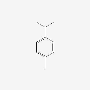 Molecular structure of 4-Isopropyltoluene